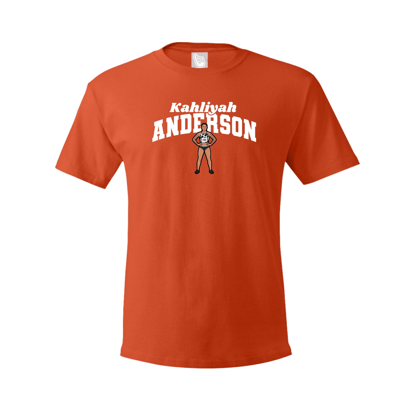 Youth Tee — Signature Arch in Orange