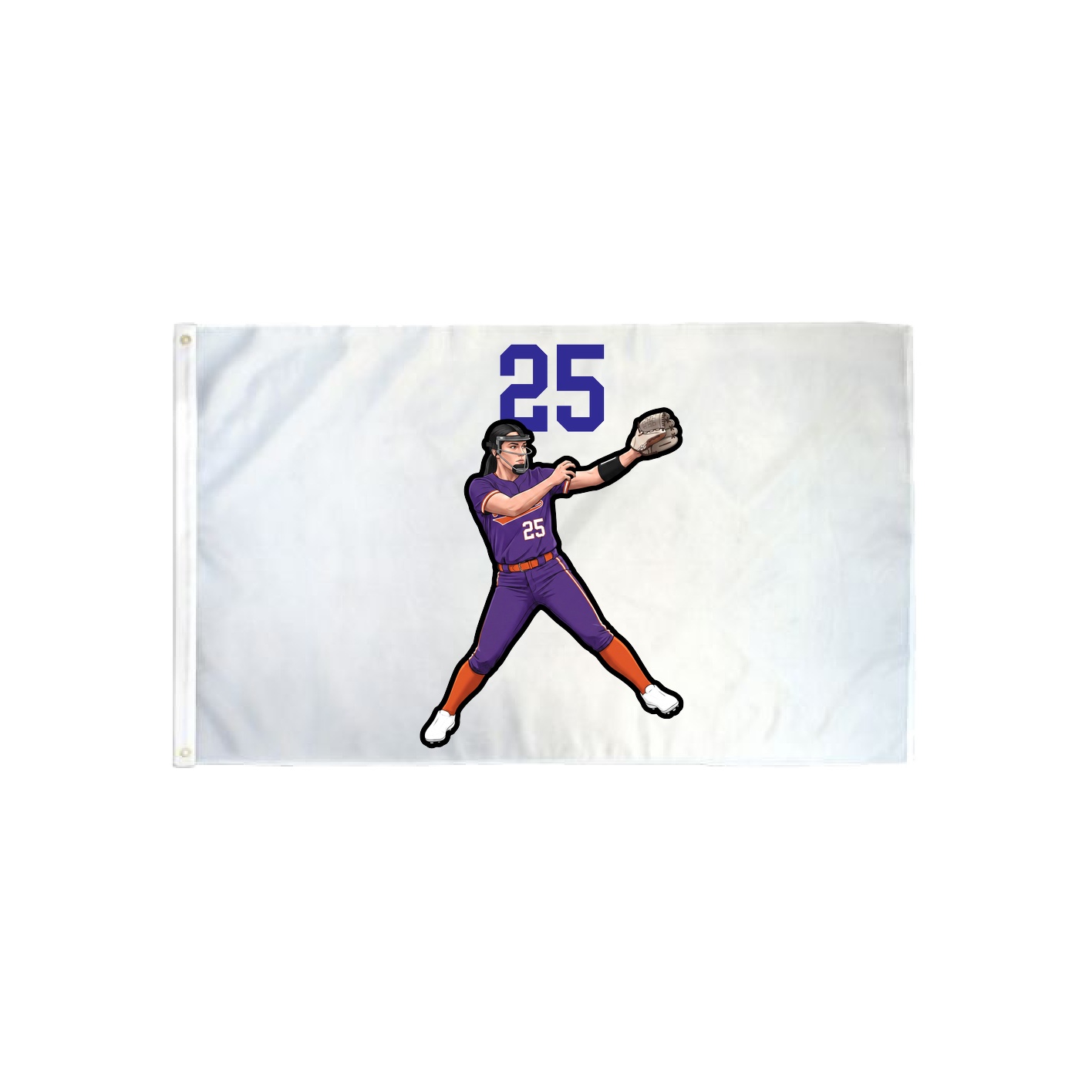 3x5 Flag — Number Top in Classic