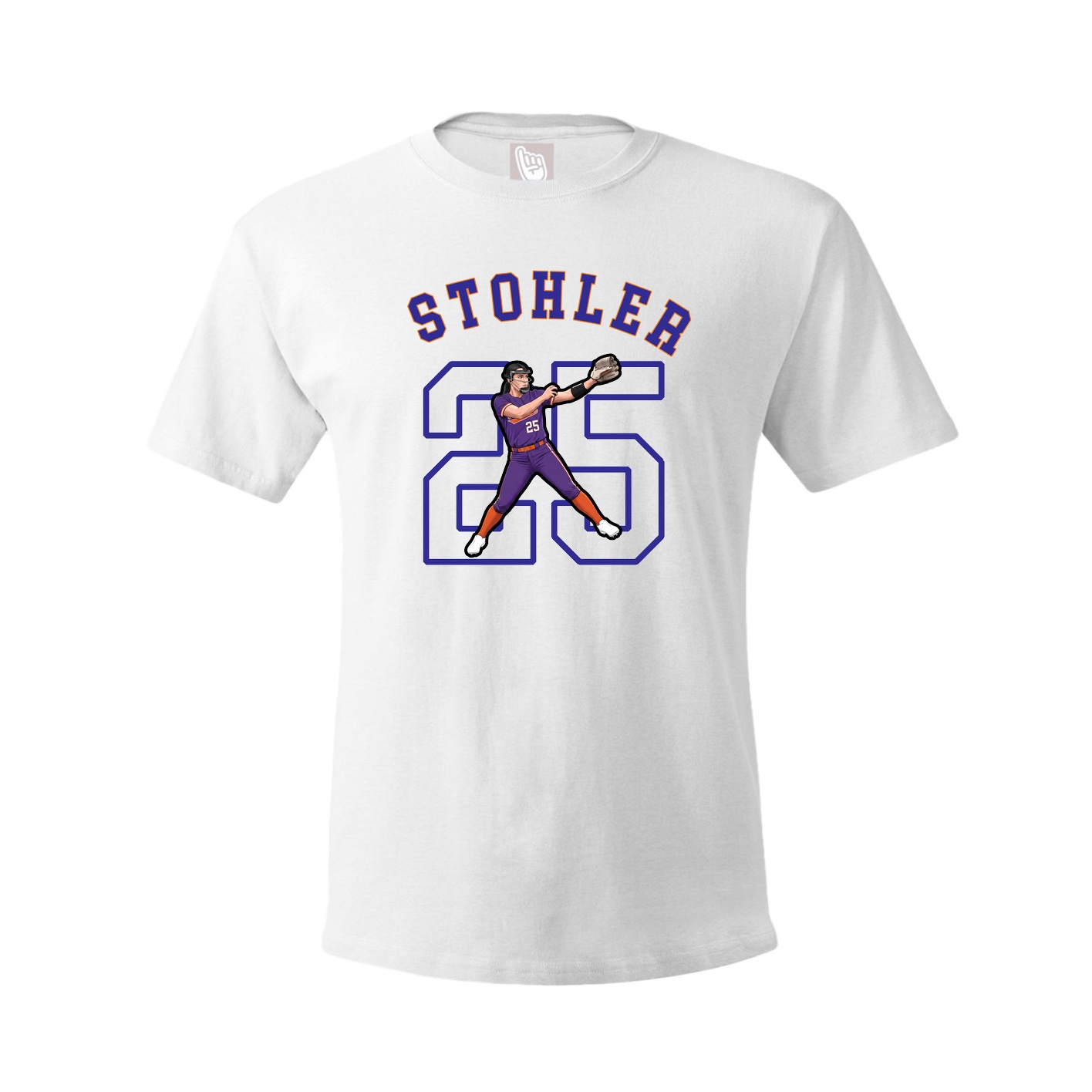 Youth Tee — Shirsey Arch in White