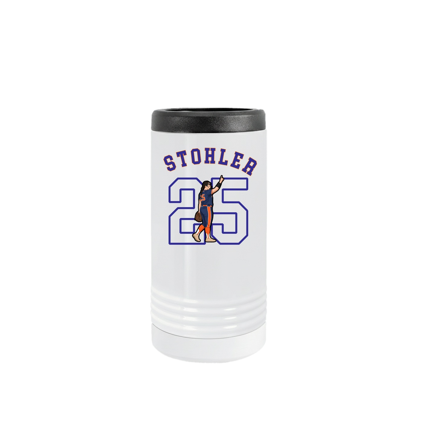 Slim Beverage Holder — Shirsey Arch in White