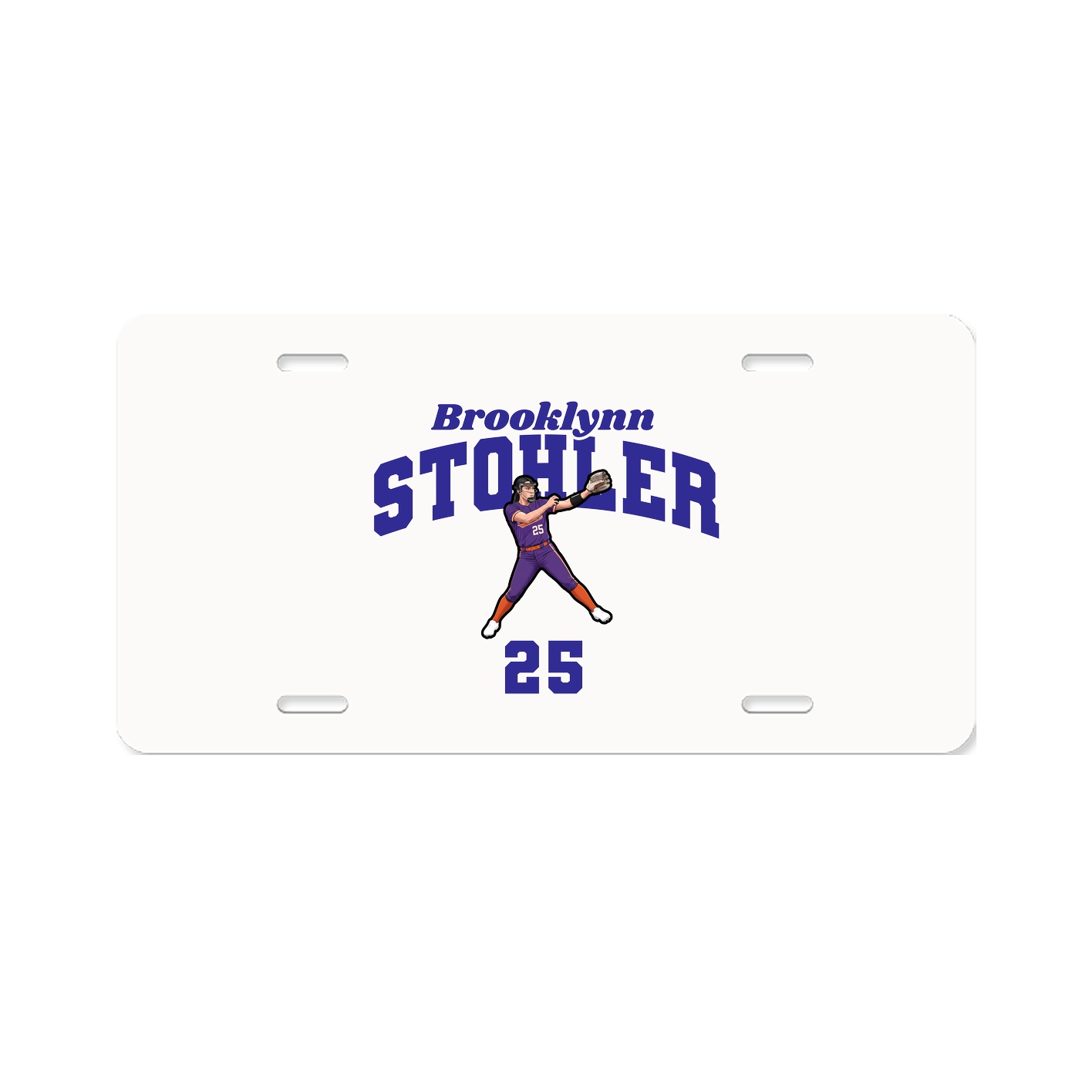 License Plate — Signature Arch in Classic