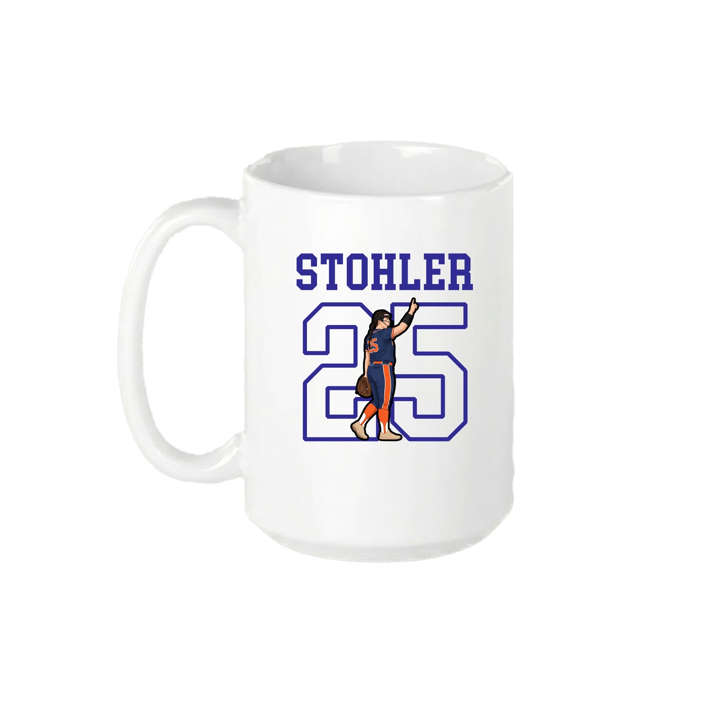 15oz Coffee Mug — Shirsey in White