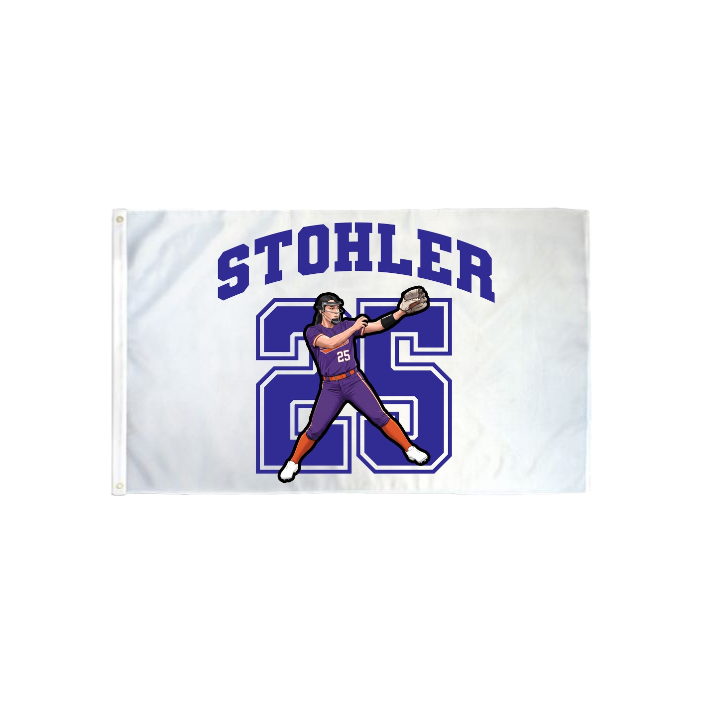 3x5 Flag — Number in Classic