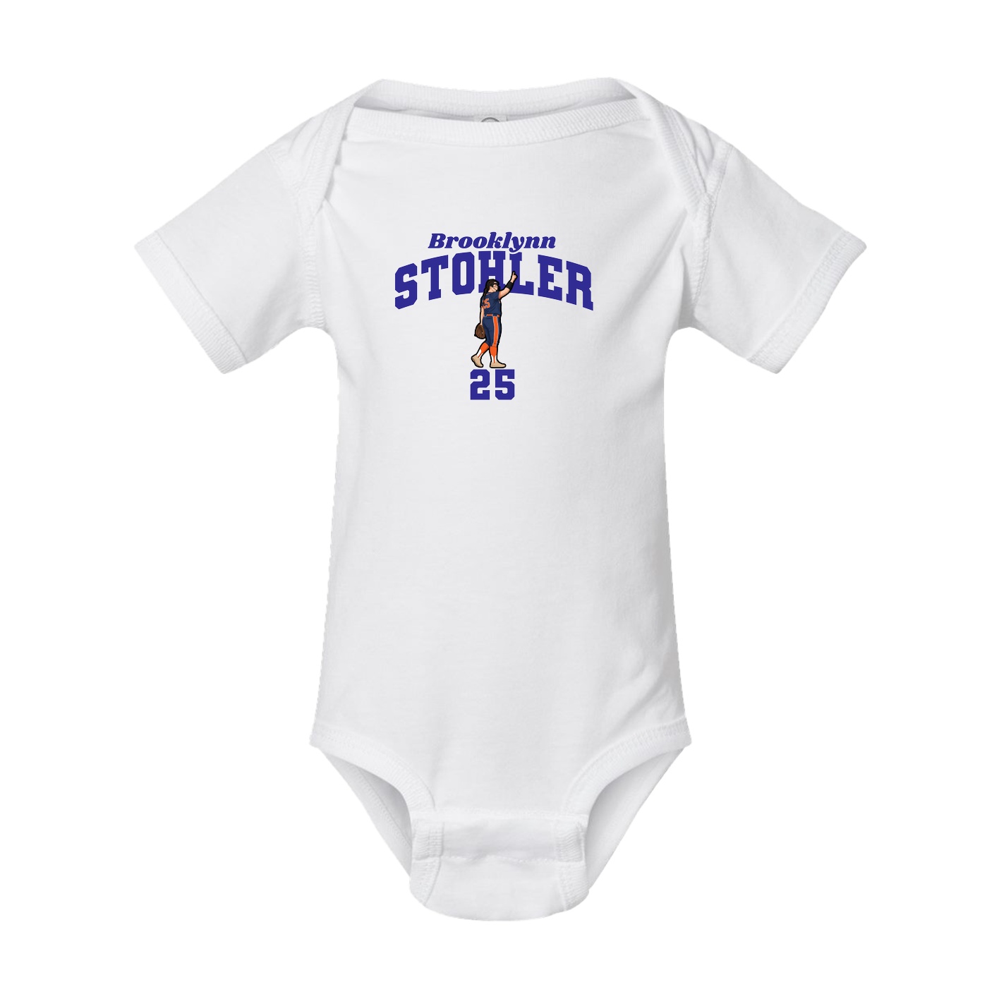 Baby Onesie — Signature Arch in White