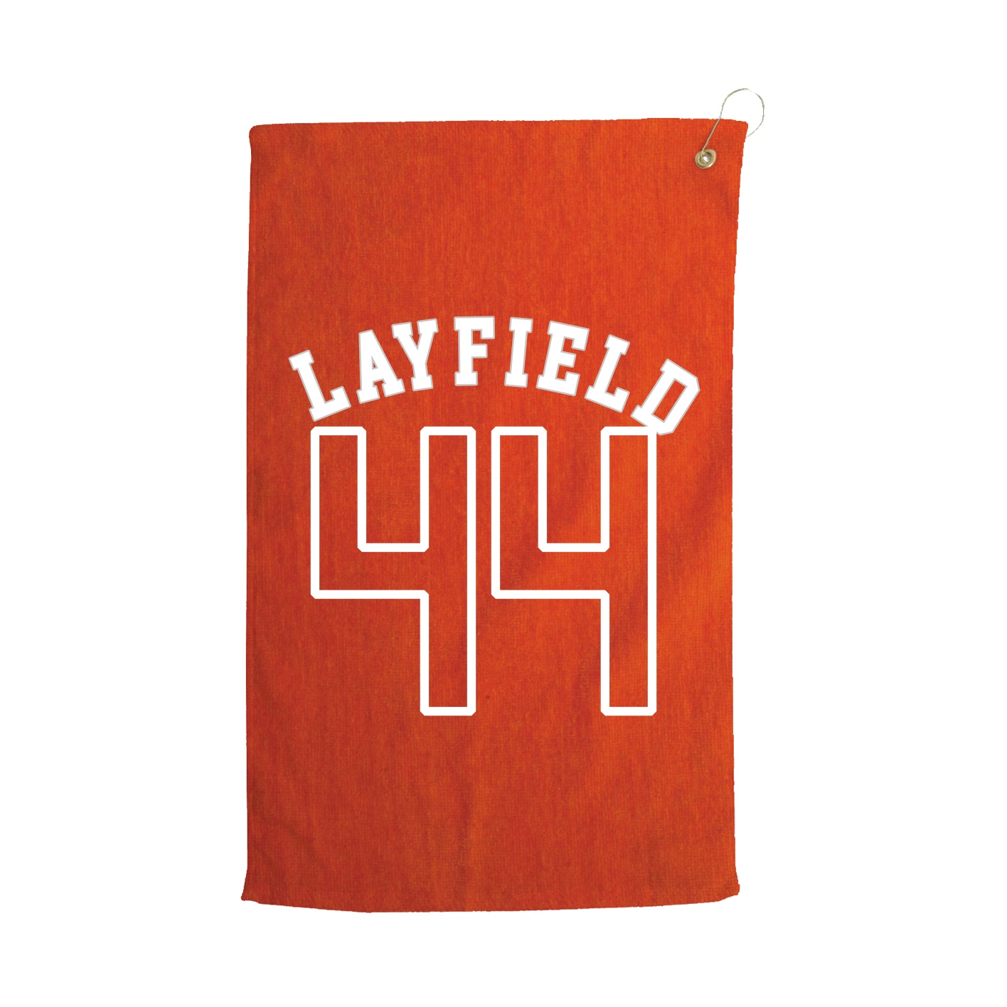 Golf Towel — Shirsey Arch in Orange