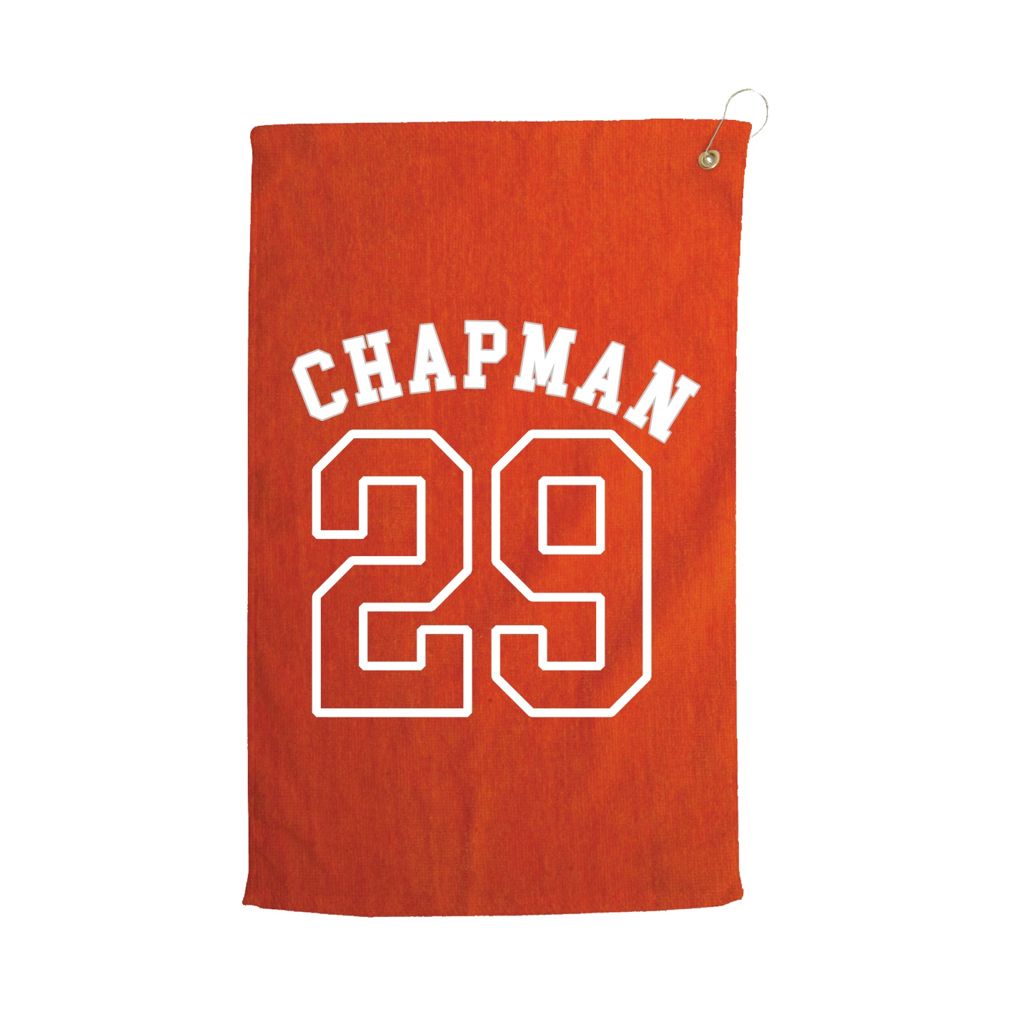Golf Towel — Shirsey Arch in Orange
