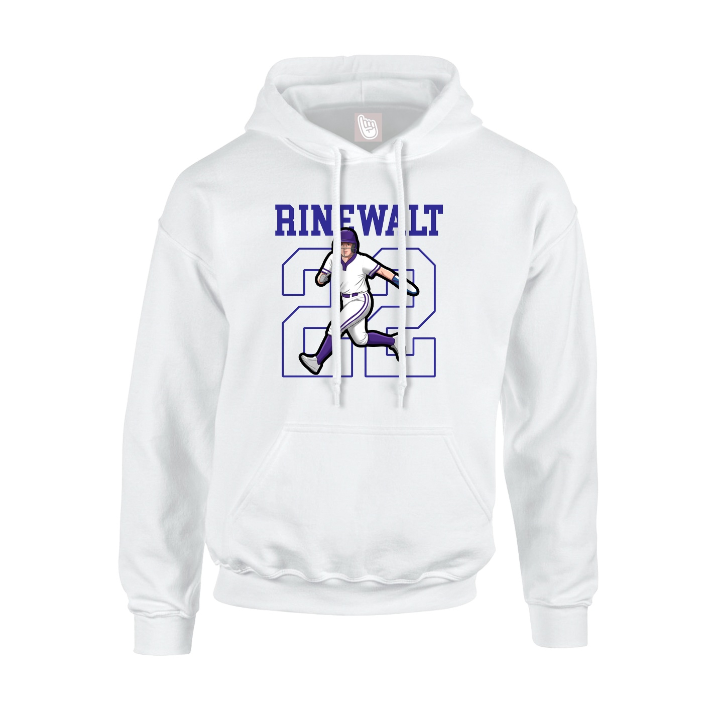 Hoodie — Shirsey in White