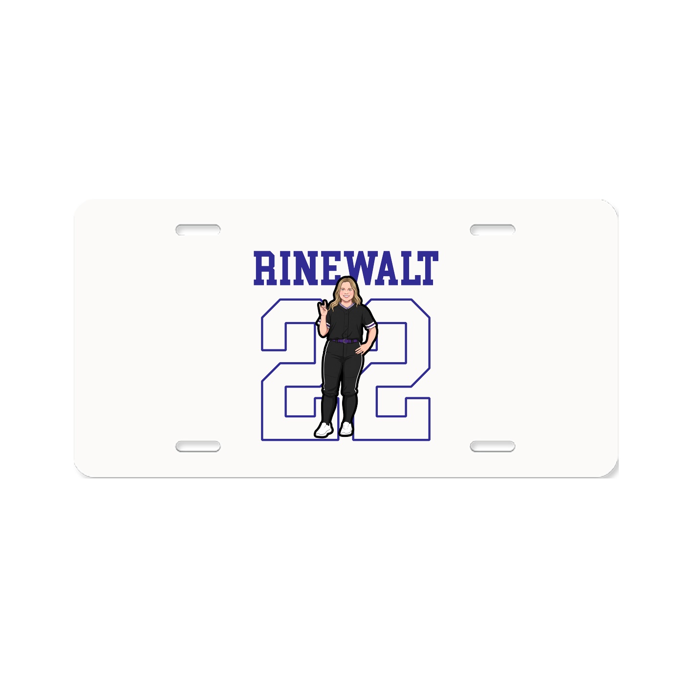 License Plate — Shirsey in Classic