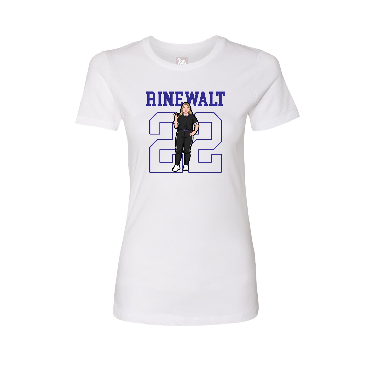Fitted Women's Tee — Shirsey in White