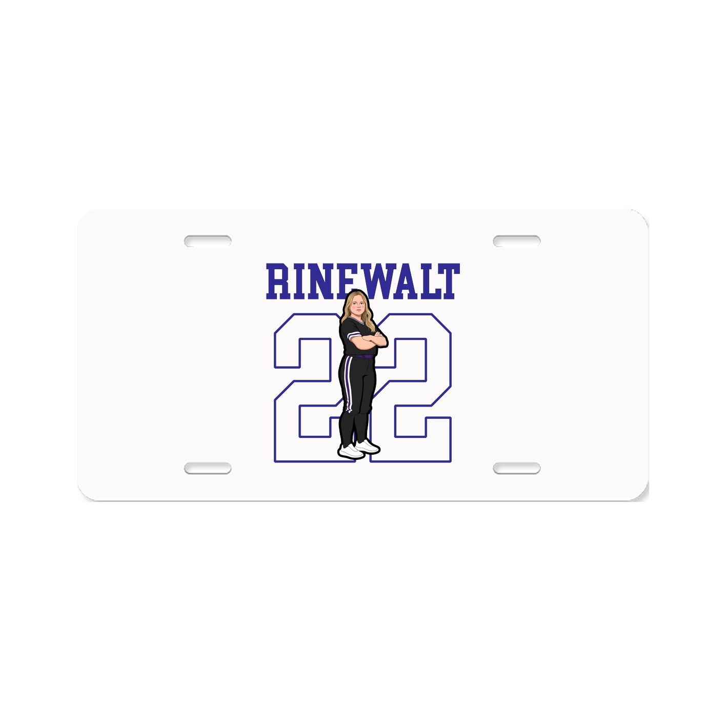 License Plate — Shirsey in Classic