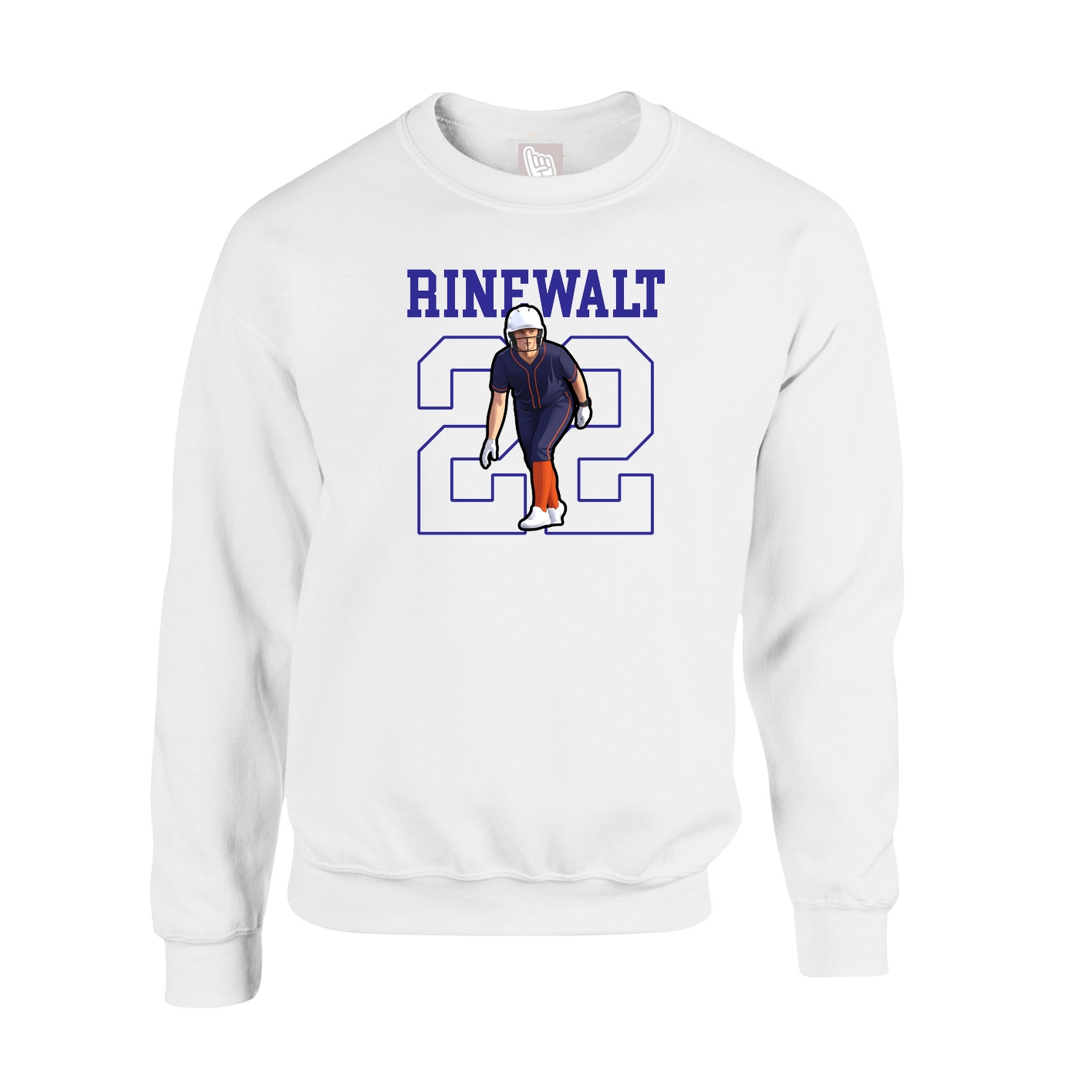 Fleece Crew — Shirsey in White