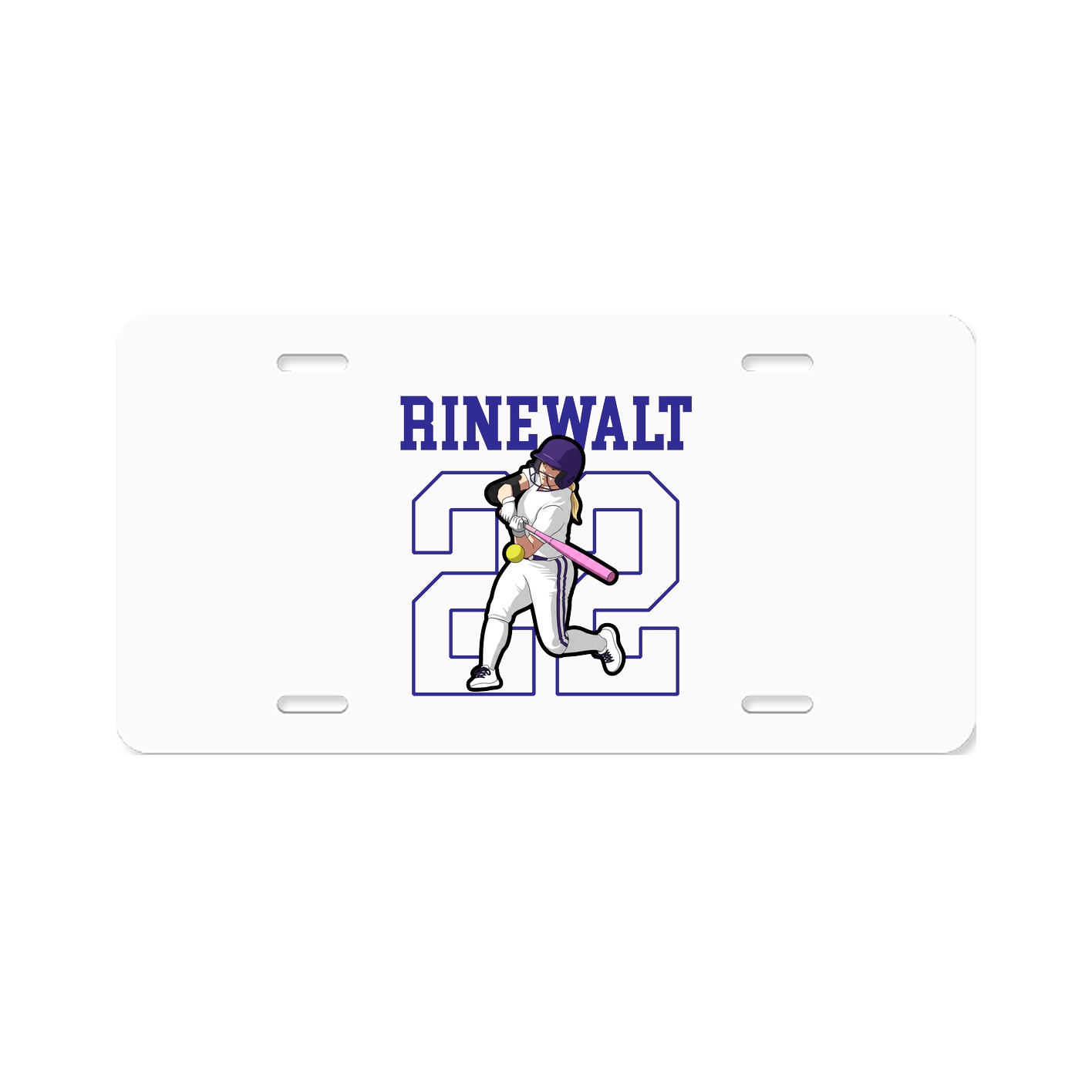 Aluminum License Plate