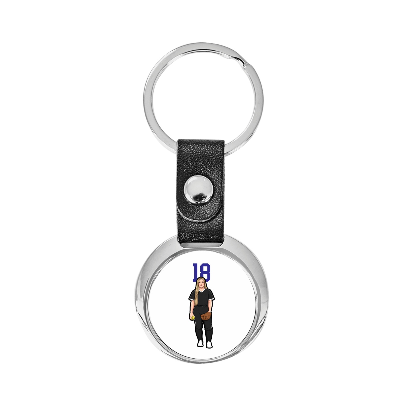 Key Chain — Number Top in Classic