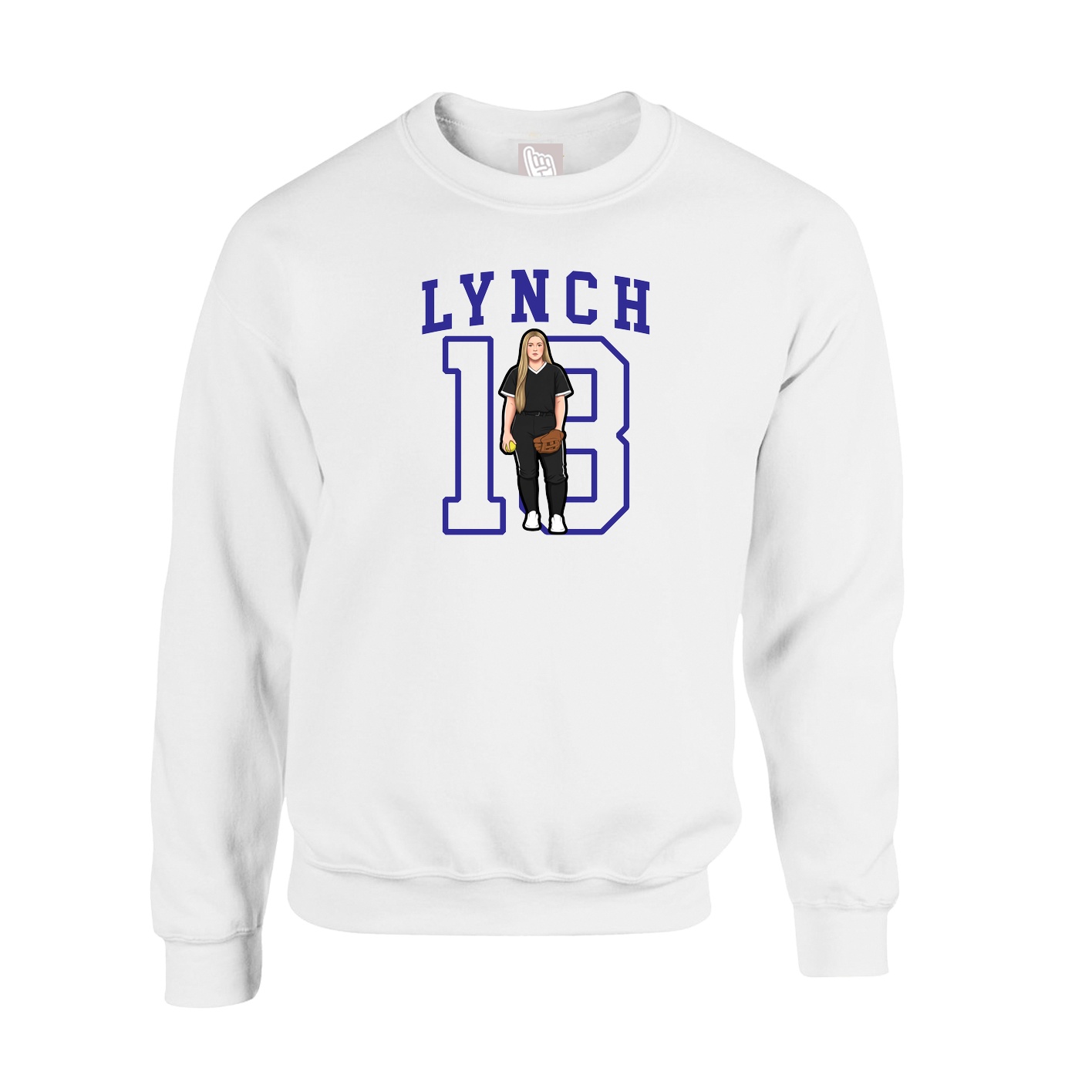 Fleece Crew — Shirsey in White