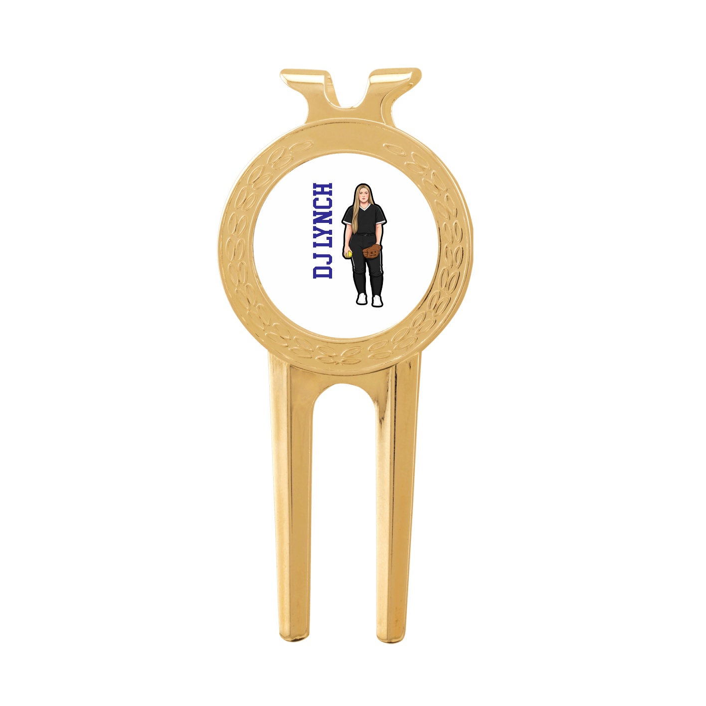 Divot Tool with Ball Marker — Name Vertical in Classic