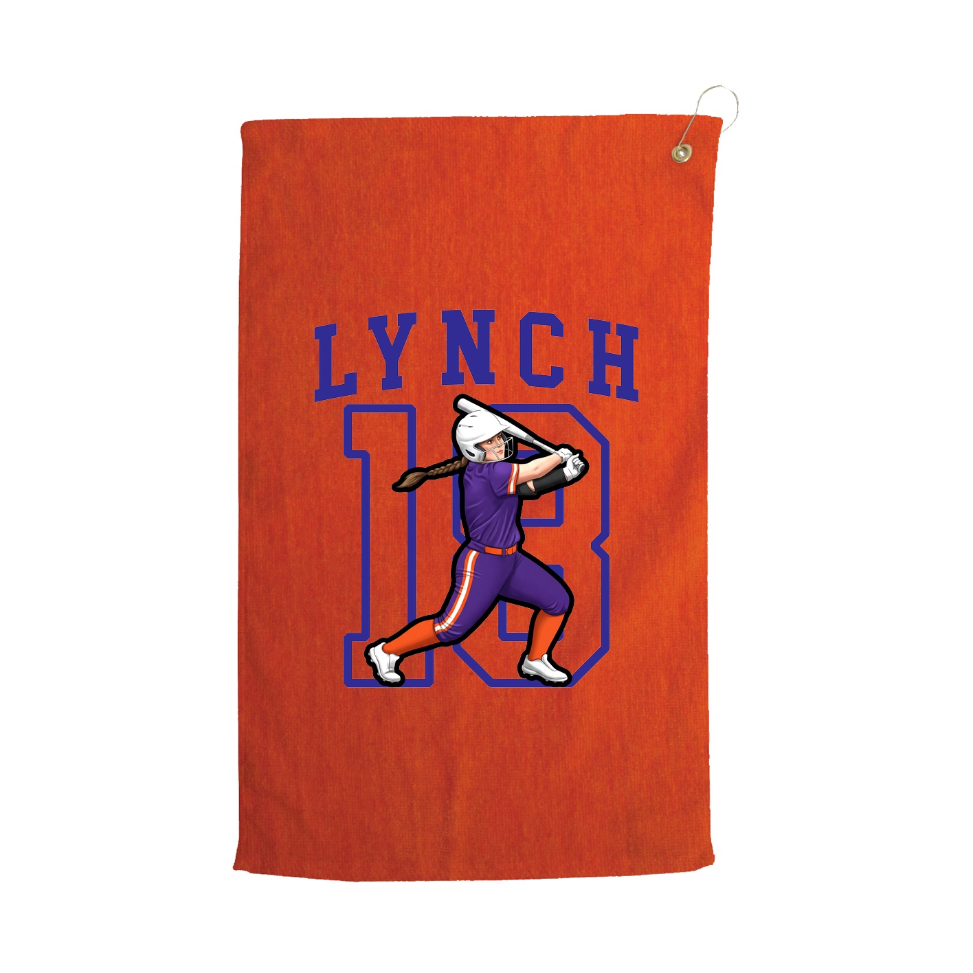 Golf Towel — Shirsey in Orange