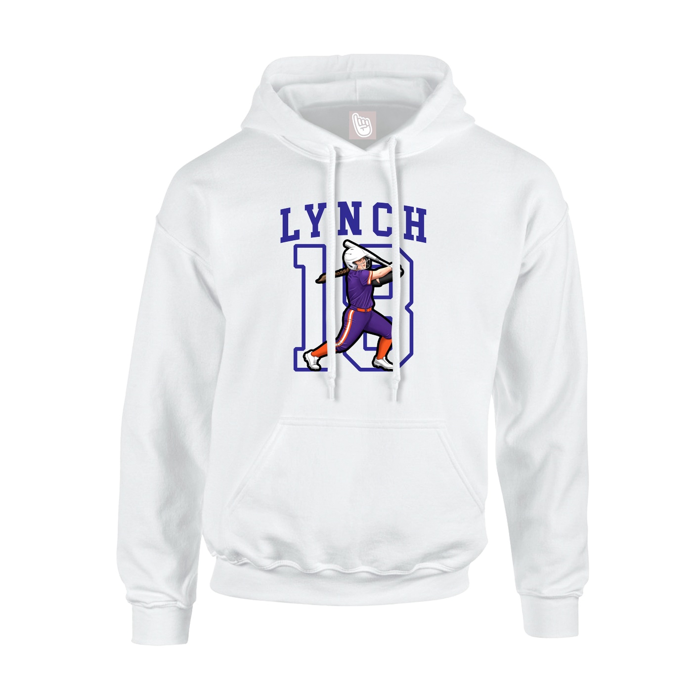 Hoodie — Shirsey in White