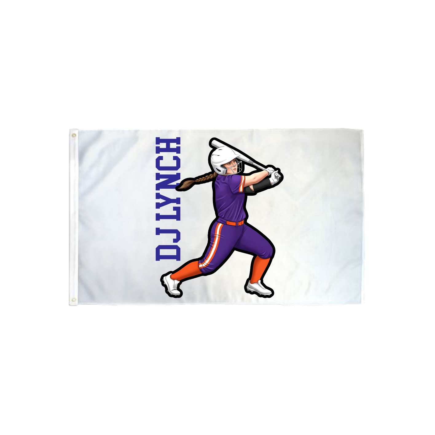 3x5 Flag — Name Vertical in Classic