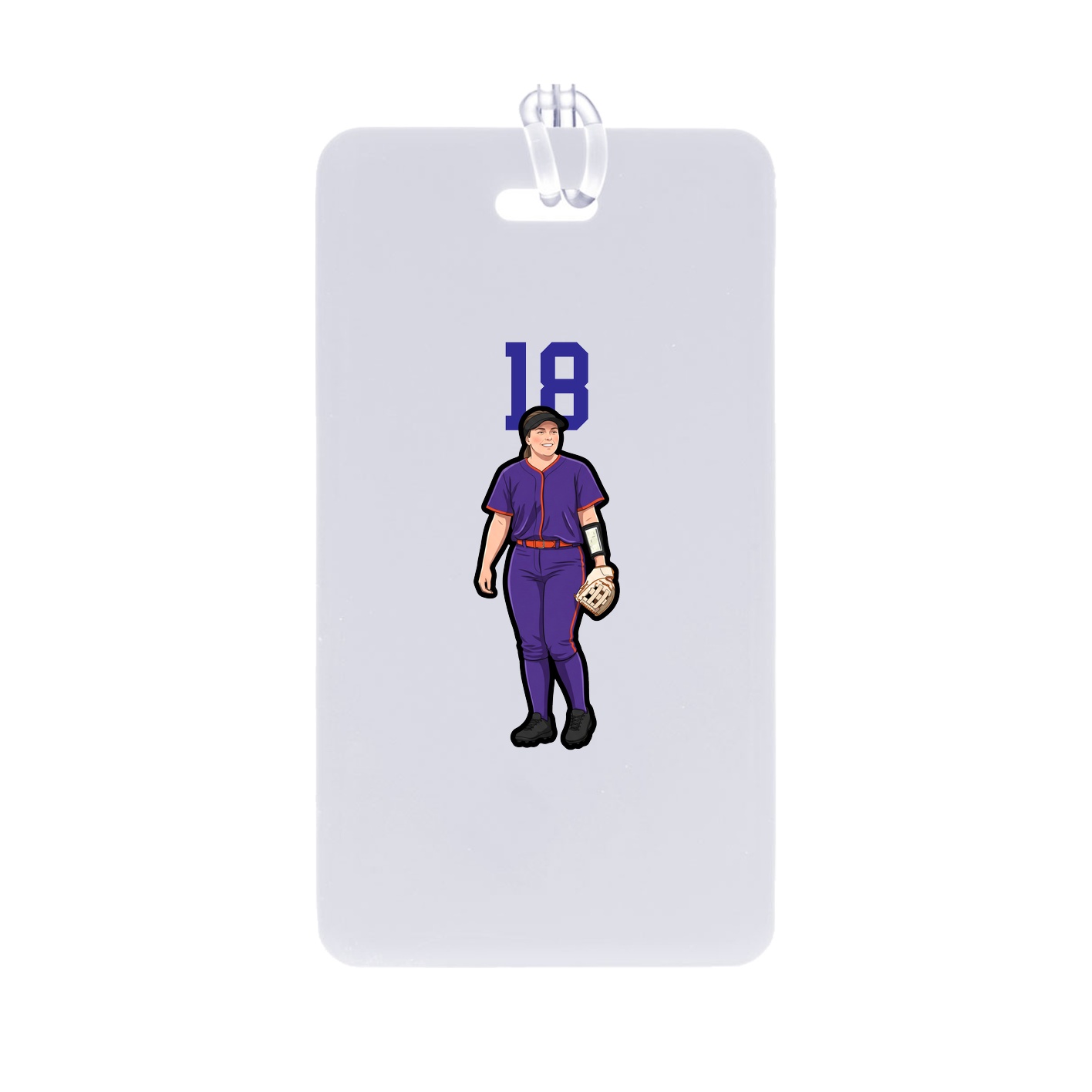 Bag Tag — Number Top in Classic