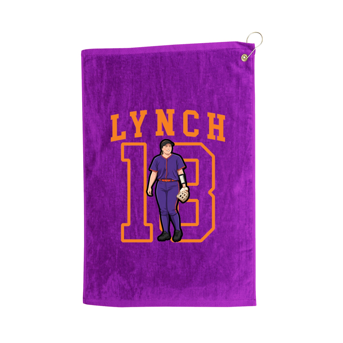Golf Towel — Shirsey in Purple