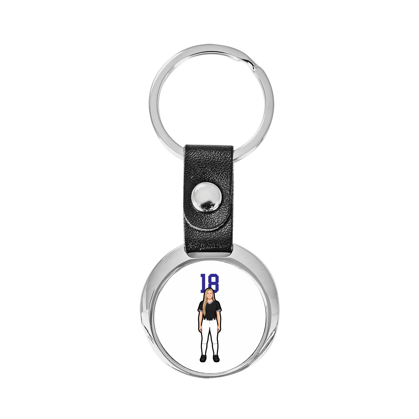 Key Chain — Number Top in Classic