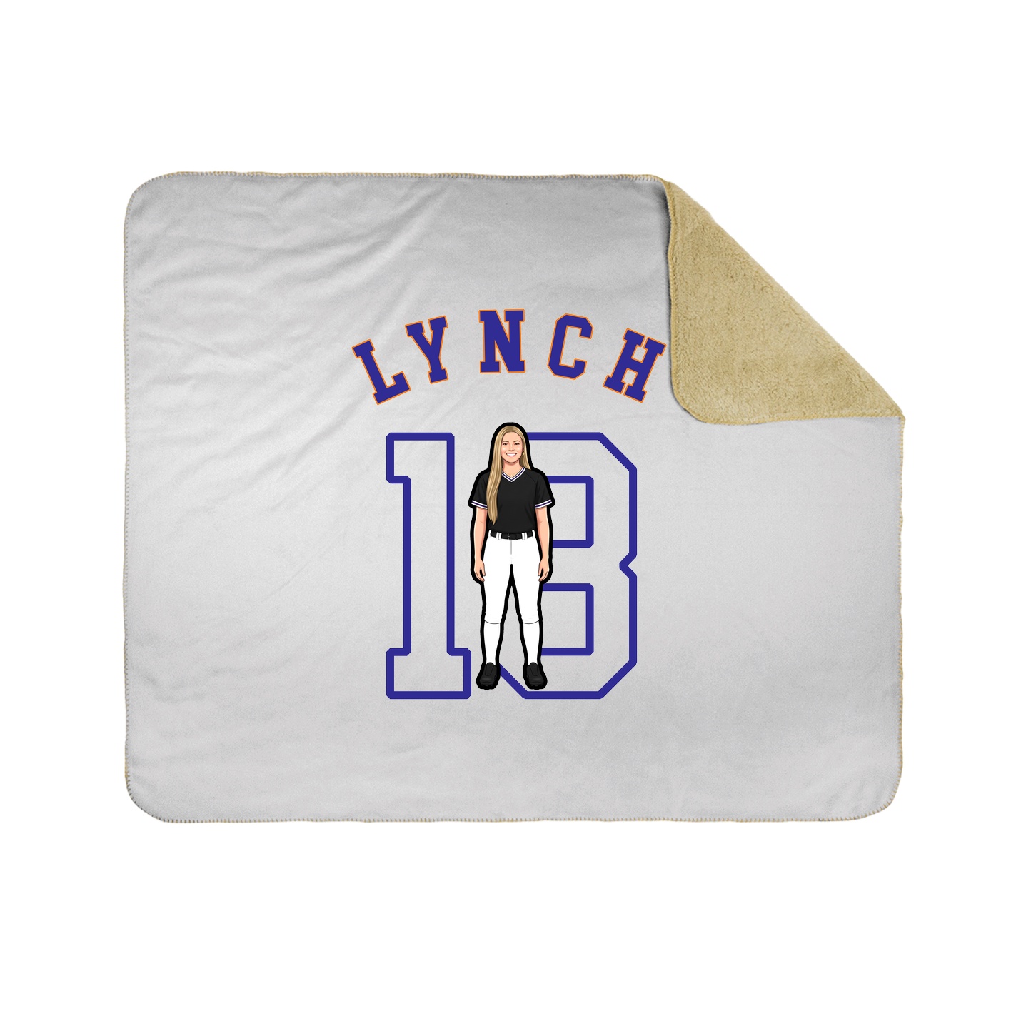 Throw Blanket — Shirsey Arch in White