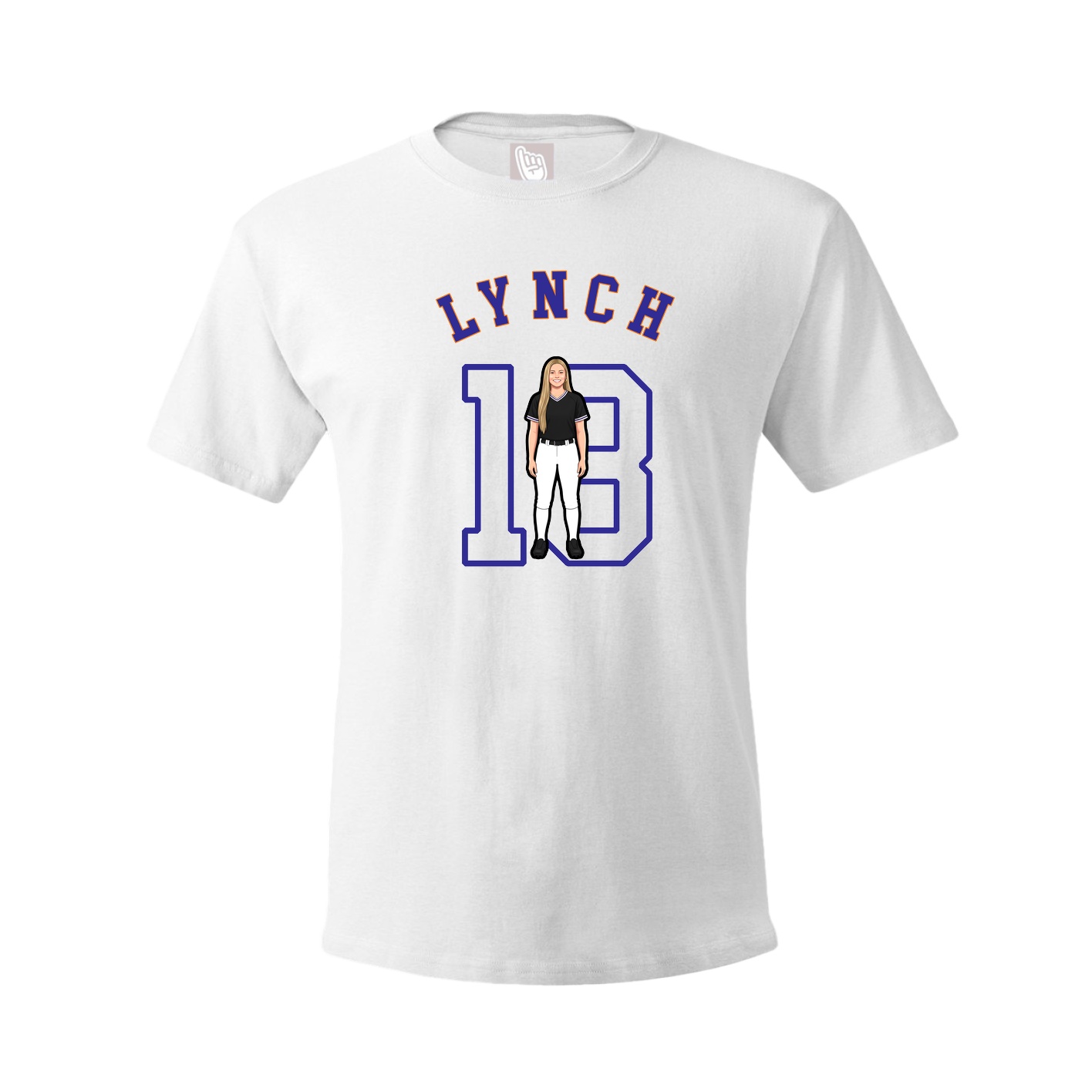 Youth Tee — Shirsey Arch in White