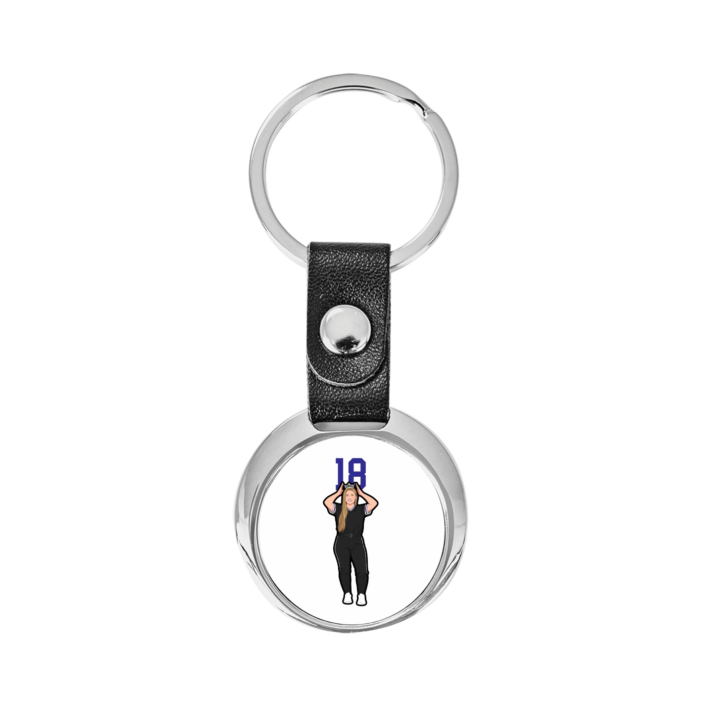 Key Chain — Number Top in Classic