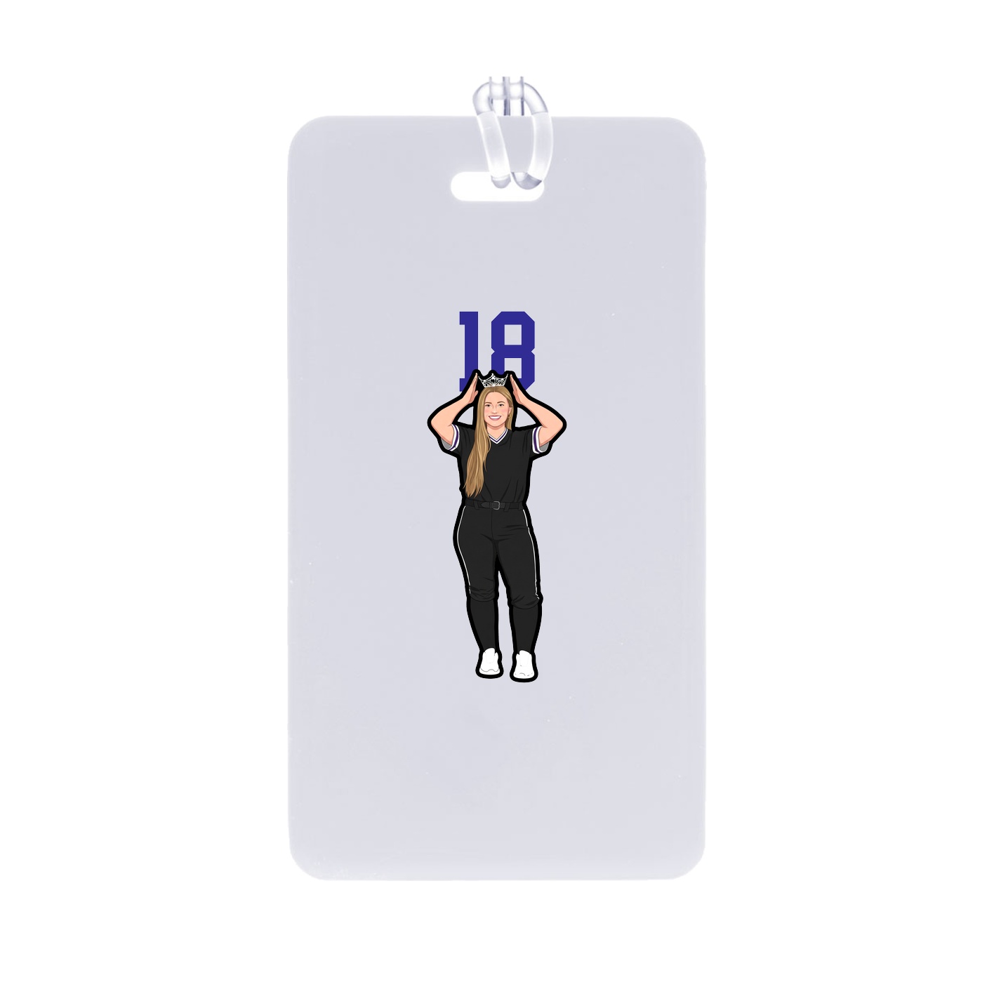Bag Tag — Number Top in Classic