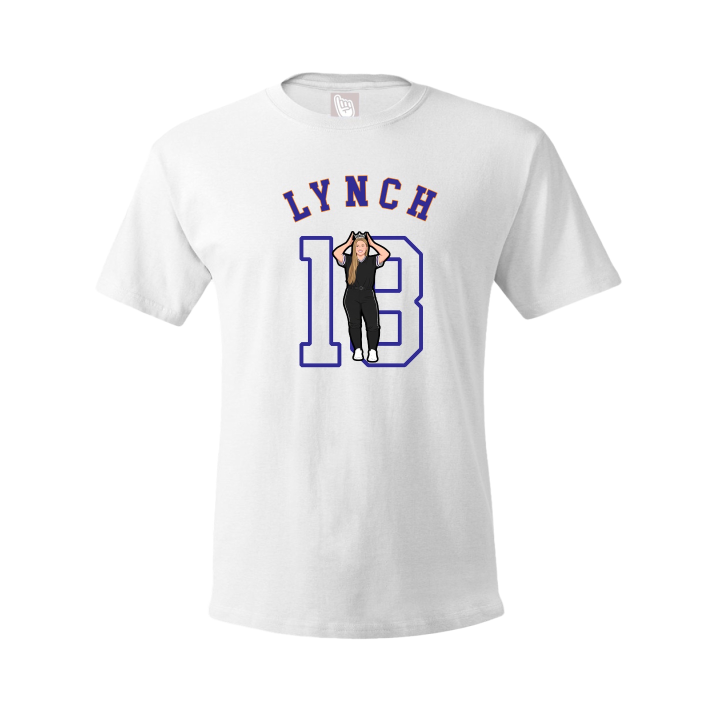 Youth Tee — Shirsey Arch in White
