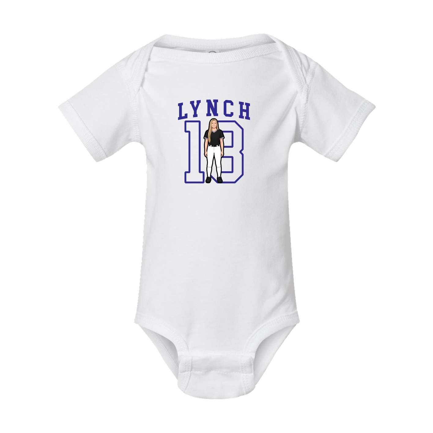 Baby Onesie — Shirsey in White