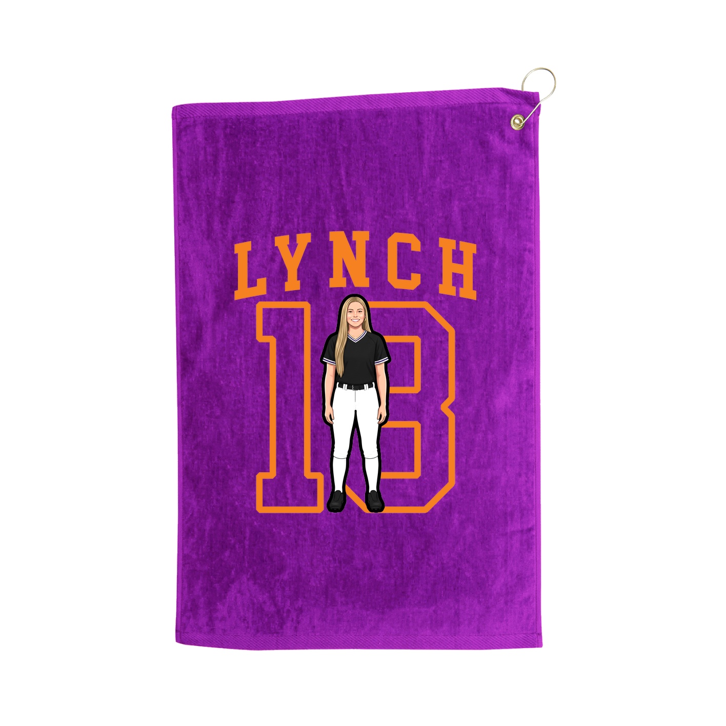 Golf Towel — Shirsey in Purple