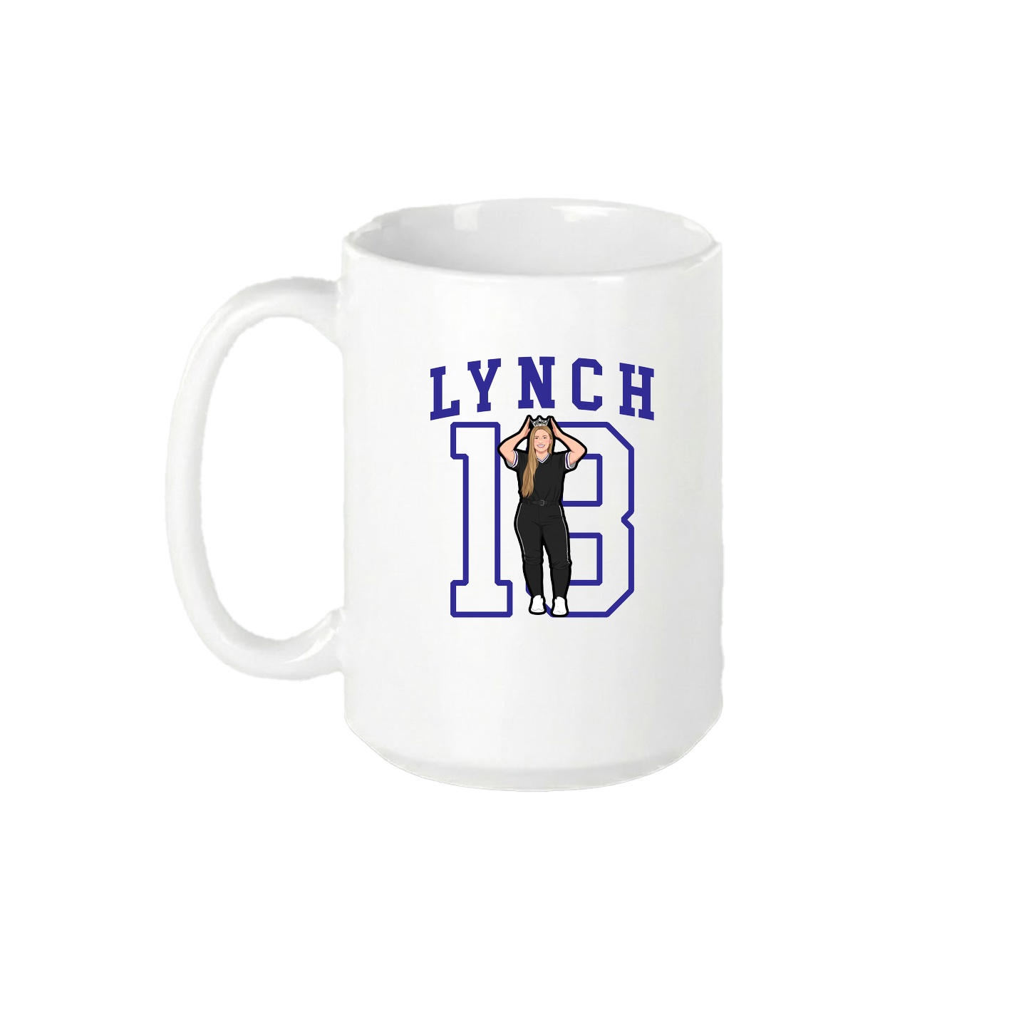 15oz Coffee Mug — Shirsey in White