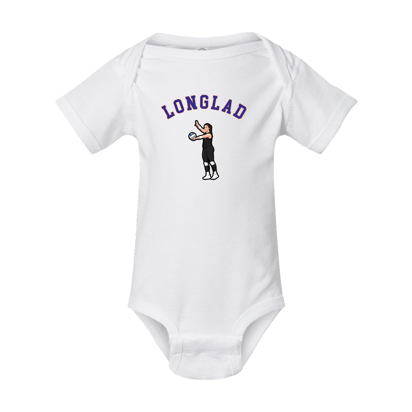 Baby Onesie — Shirsey Arch in White