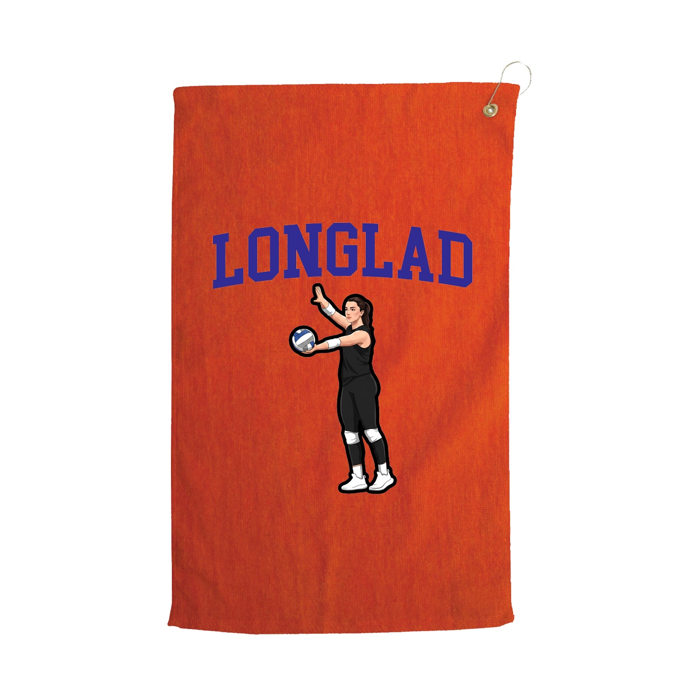Golf Towel — Shirsey in Orange