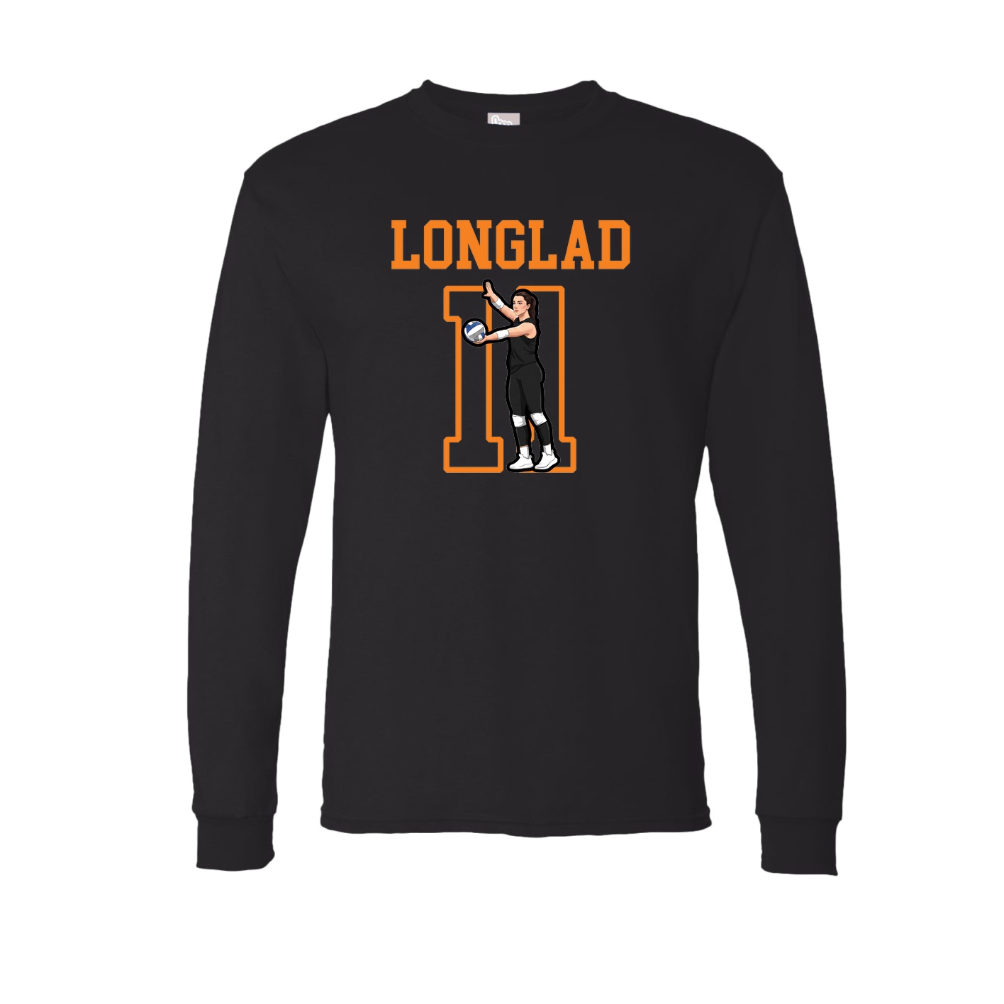 Long Sleeve Tee — Shirsey in Black
