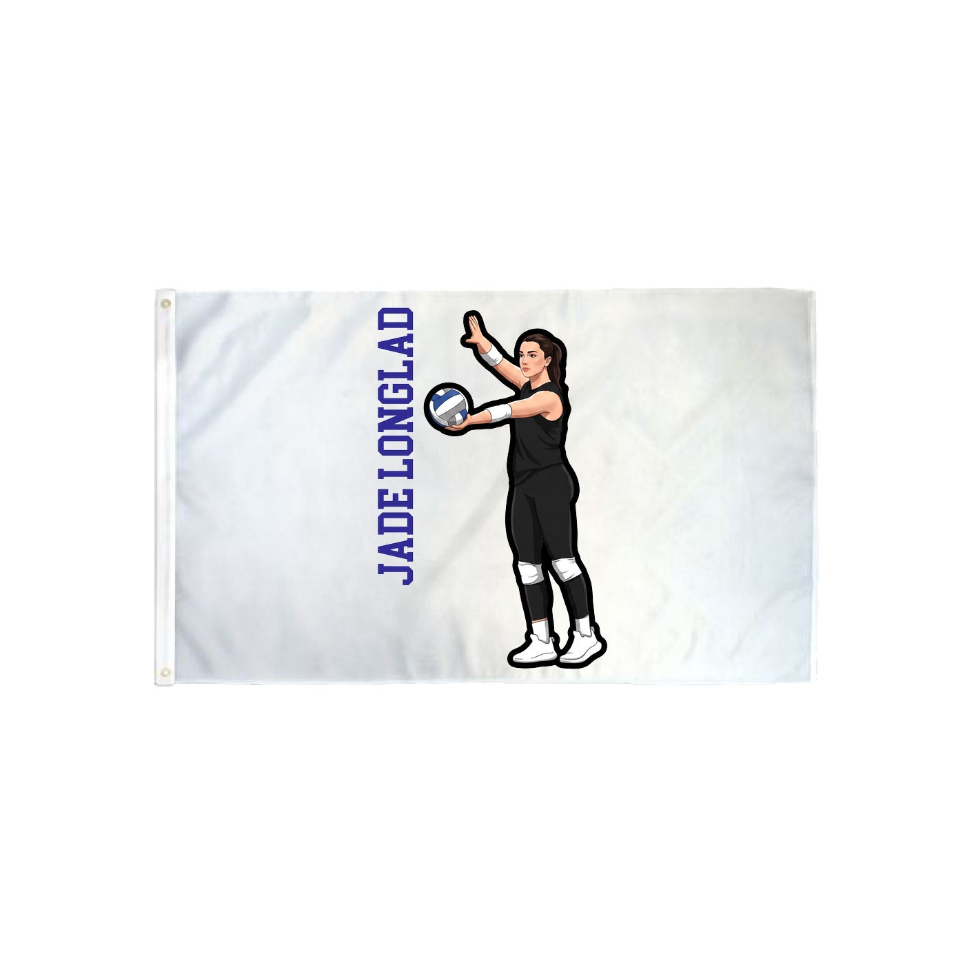 3x5 Flag — Name Vertical in Classic