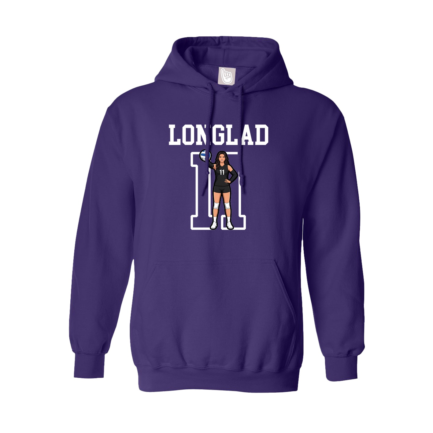 Youth Hoodie — Shirsey in Purple