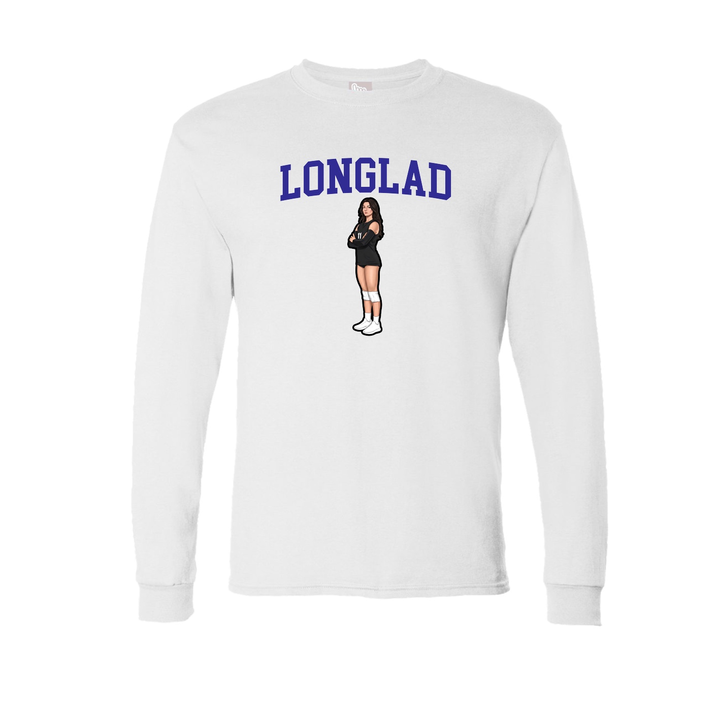 Long Sleeve Tee — Shirsey in White
