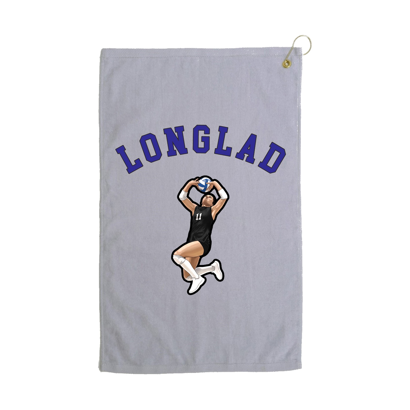 Golf Towel — Shirsey Arch in Grey