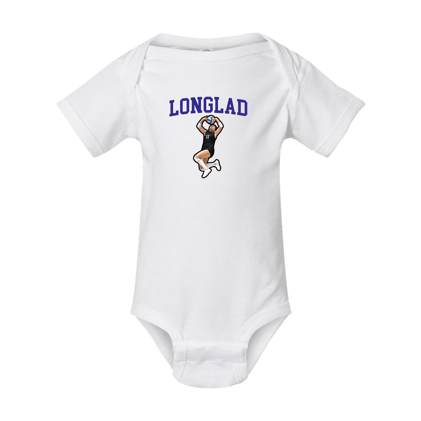 Baby Onesie — Shirsey in White