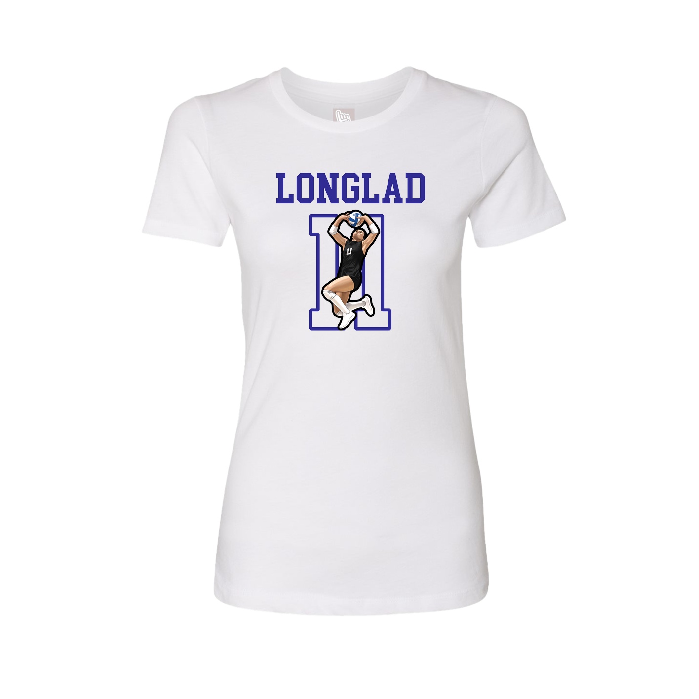 Fitted Women's Tee — Shirsey in White