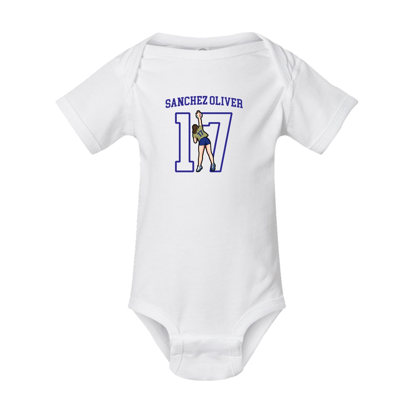 Baby Onesie — Shirsey in White