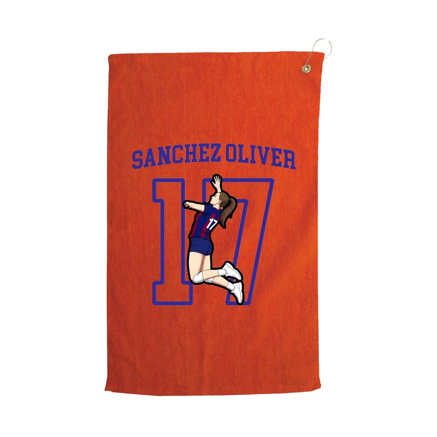 Golf Towel — Shirsey in Orange