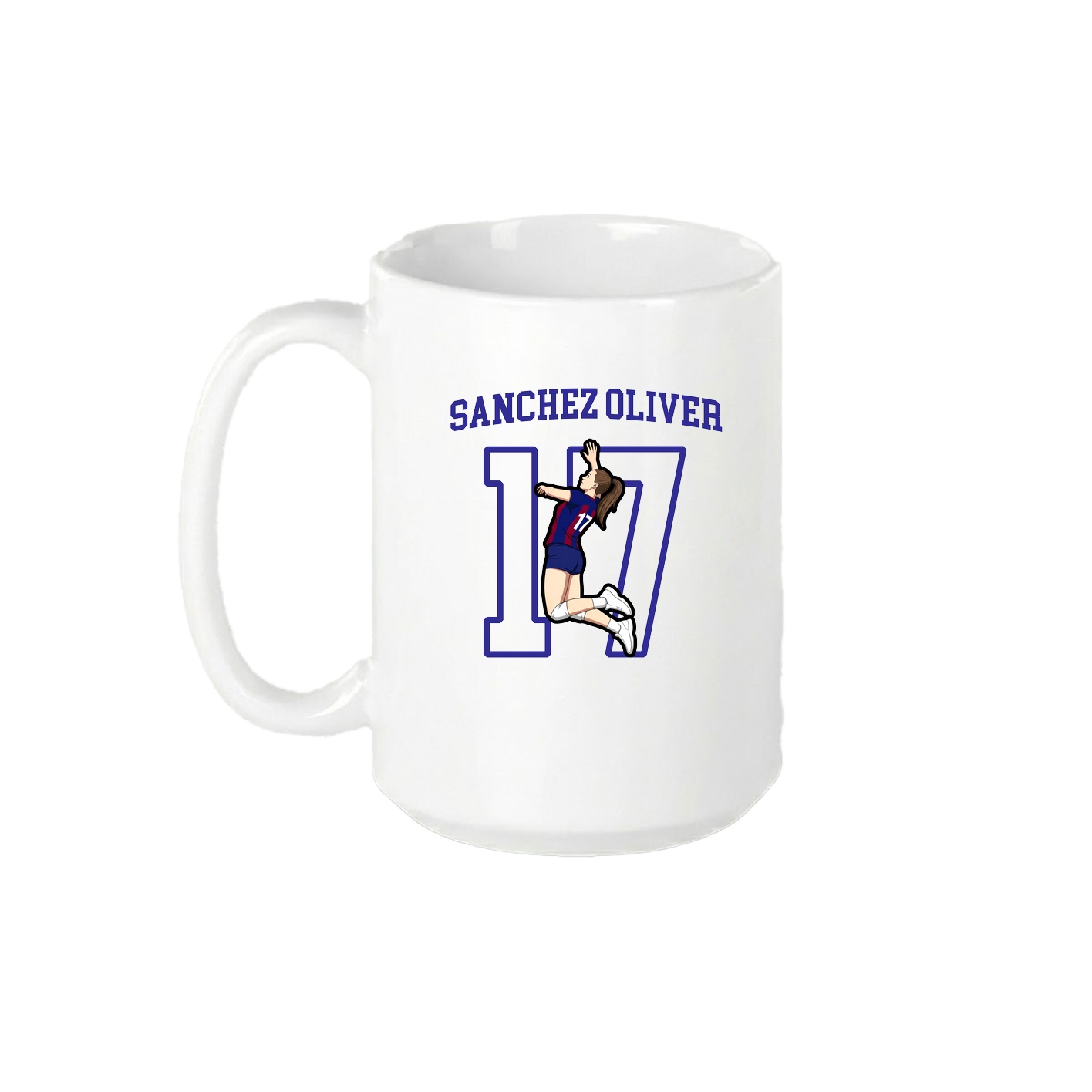 15oz Coffee Mug — Shirsey in White