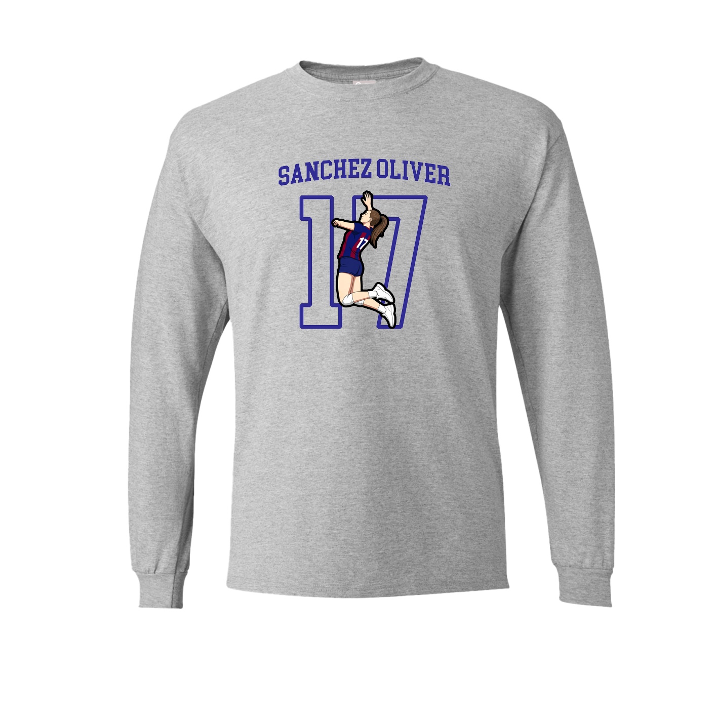 Long Sleeve Tee — Shirsey in Grey