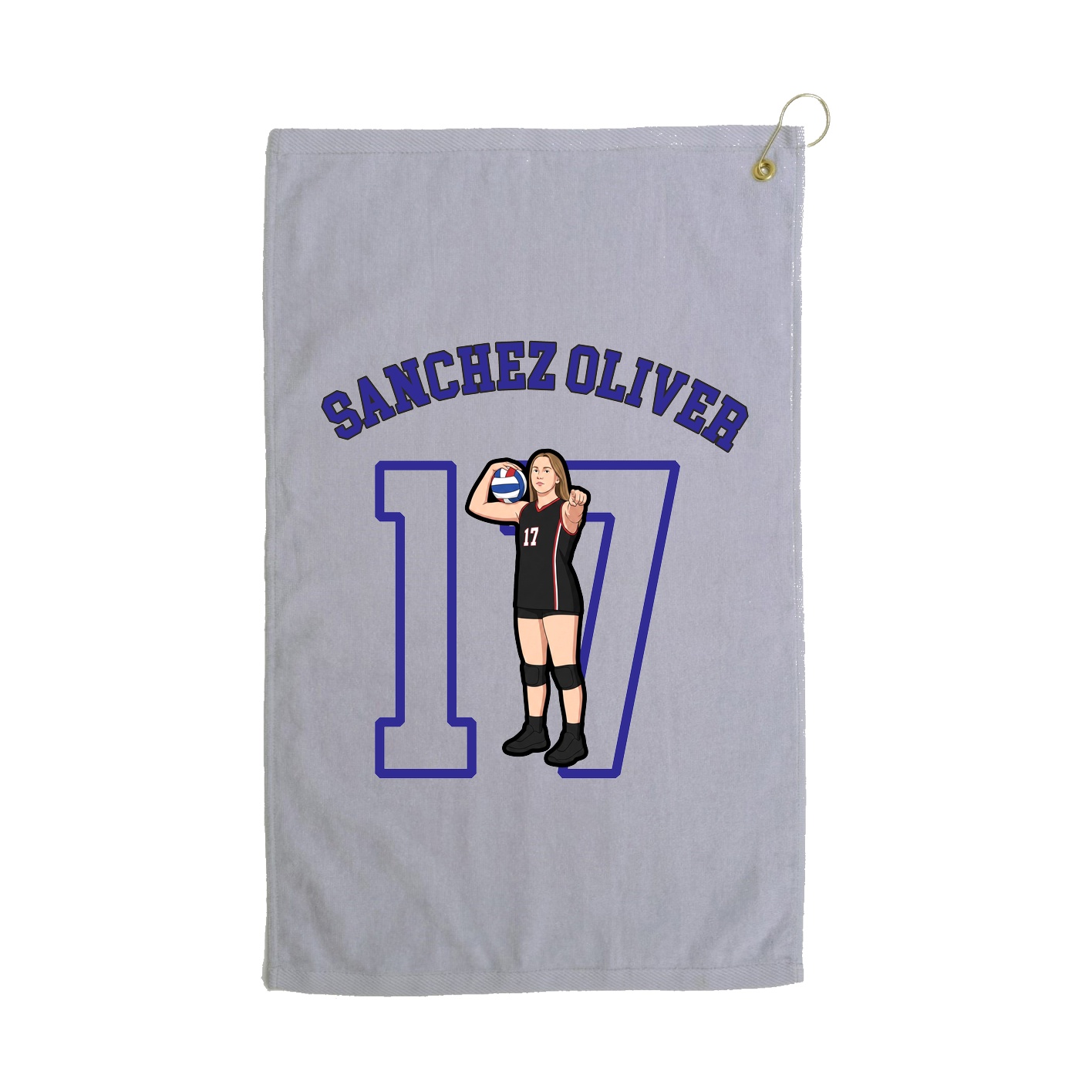 Golf Towel — Shirsey Arch in Grey