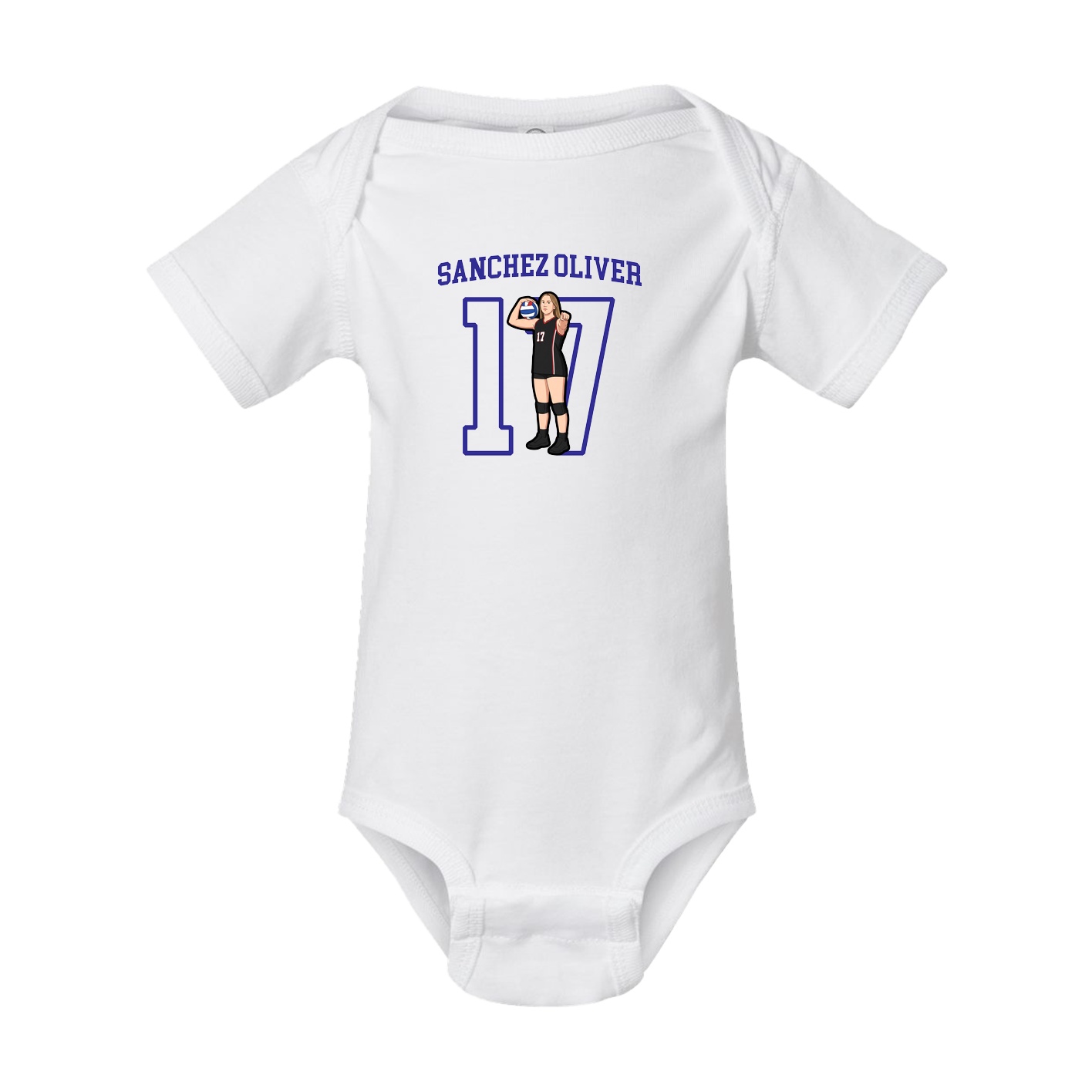 Baby Onesie — Shirsey in White