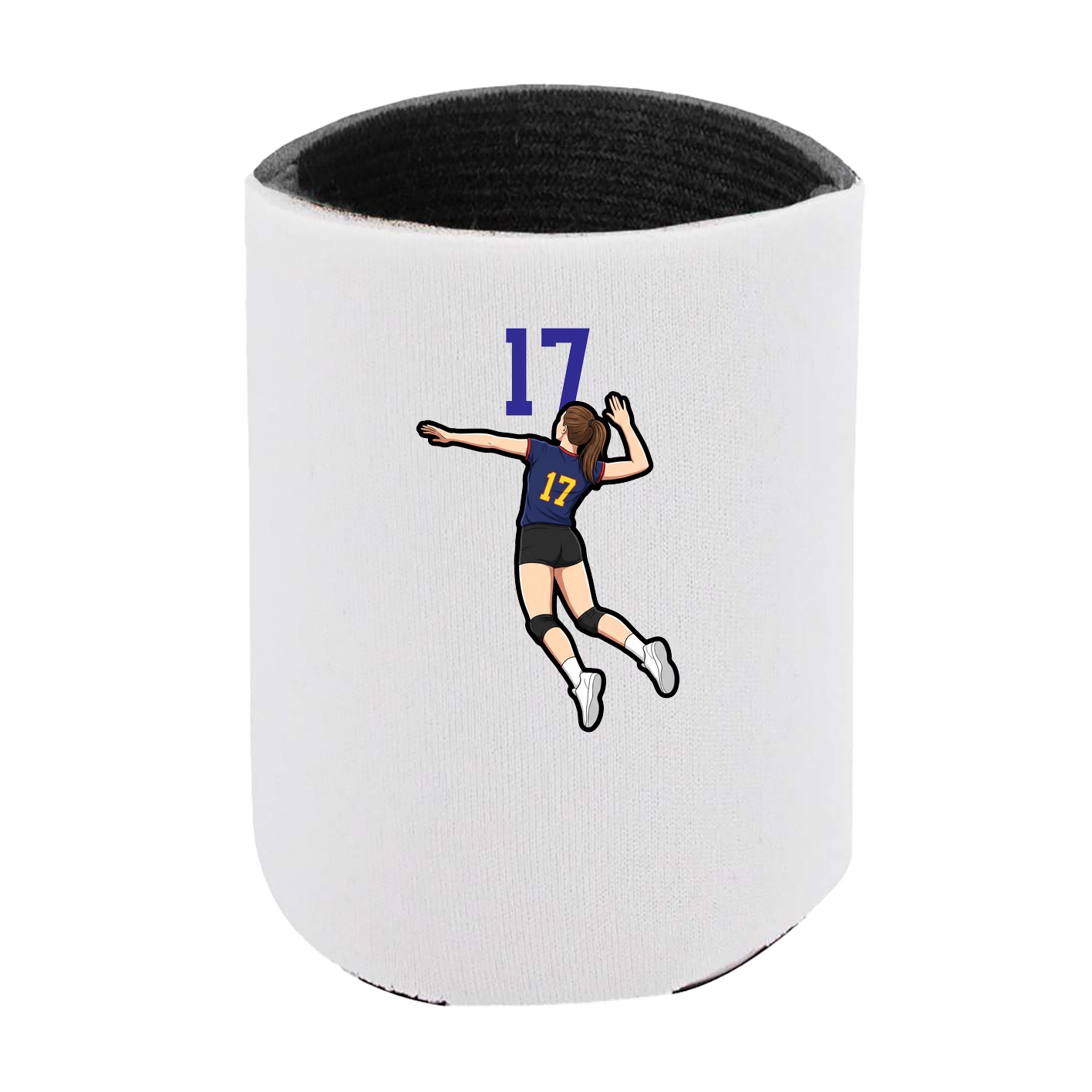 Can Holder — Number Top in White