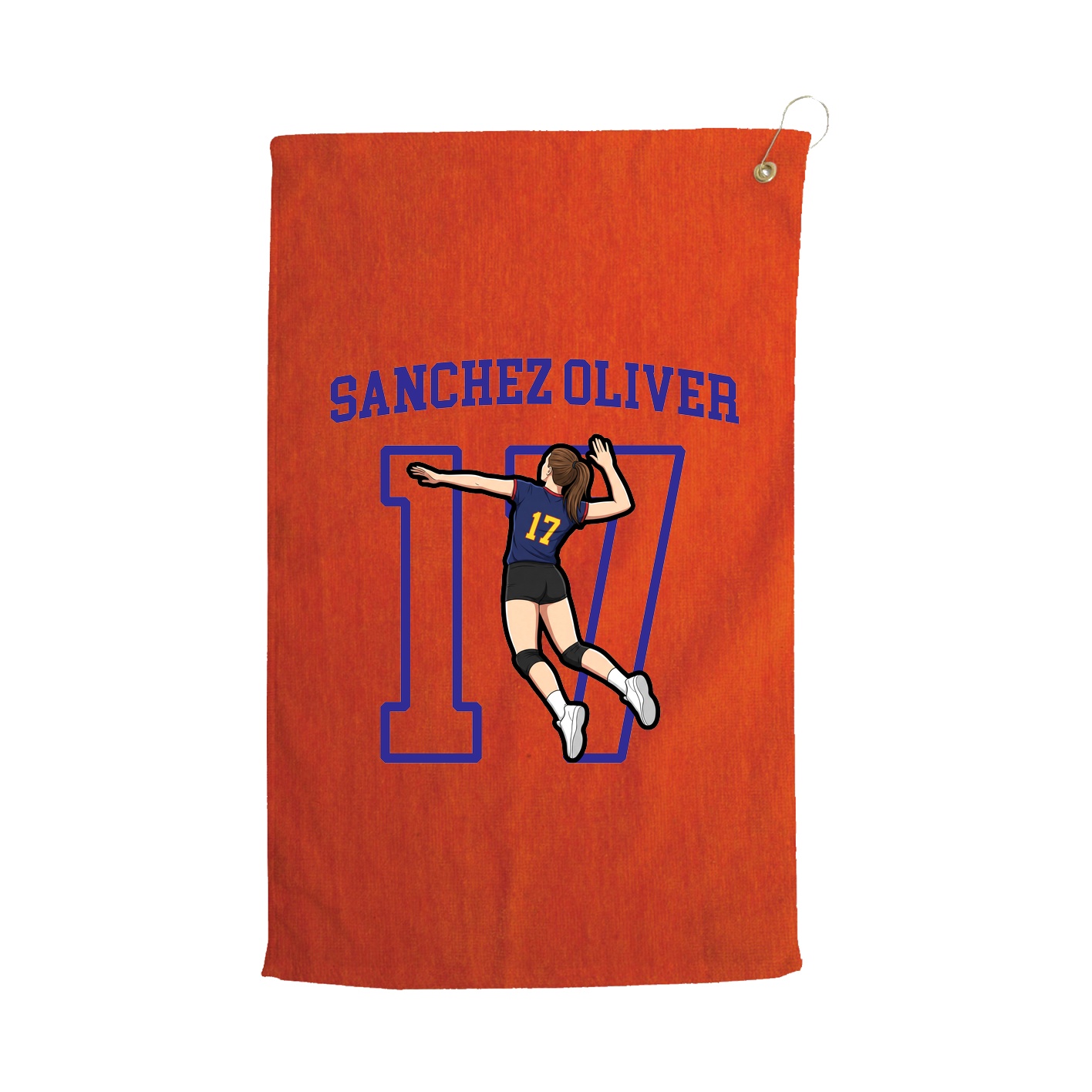 Golf Towel — Shirsey in Orange
